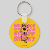 Scooby-Doo |Would You Do It For A Scooby Snack? Keychain
