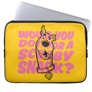 Scooby-Doo Would You Do It For A Scooby Snack? Laptop Sleeve