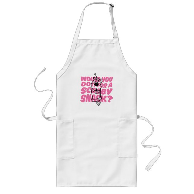 Scooby-Doo |Would You Do It For A Scooby Snack? Long Apron (Front)