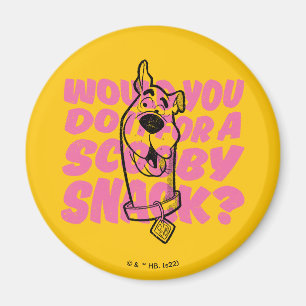 Scooby-Doo Would You Do It For A Scooby Snack? Magnet