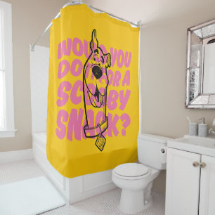 Scooby-Doo Would You Do It For A Scooby Snack? Shower Curtain