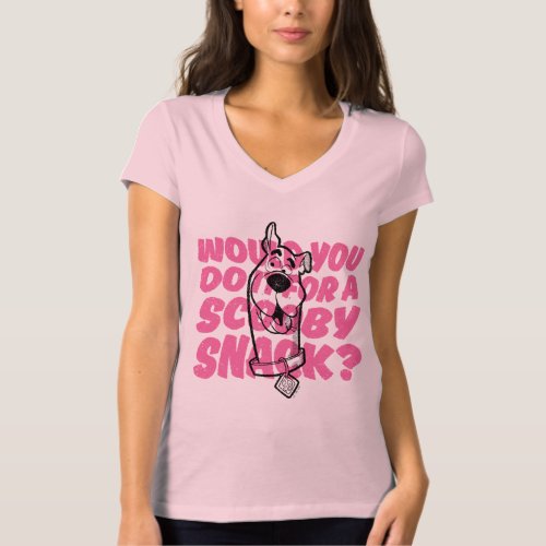 Scooby_Doo Would You Do It For A Scooby Snack T_Shirt