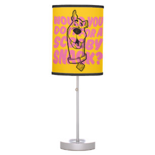 Scooby-Doo Would You Do It For A Scooby Snack? Table Lamp