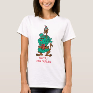 Scooby-Doo Wrapped In Wreaths T-Shirt