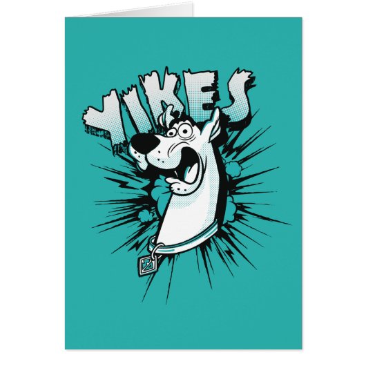 Scooby-Doo "Yikes!" Halftone Graphic (Front)