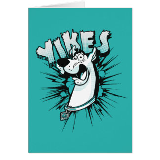 Scooby-Doo "Yikes!" Halftone Graphic Cards
