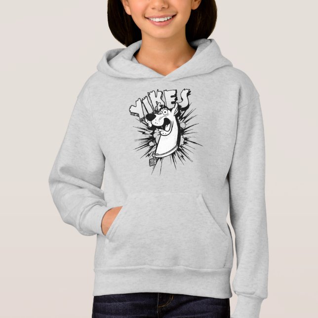 Scooby-Doo "Yikes!" Halftone Graphic Hoodie (Front)