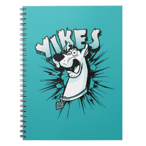 Scooby_Doo Yikes Halftone Graphic Notebook