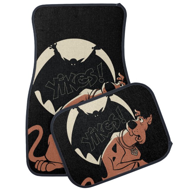 Scooby-Doo "Yikes!" Vampire Shadow Car Floor Mat (Set)