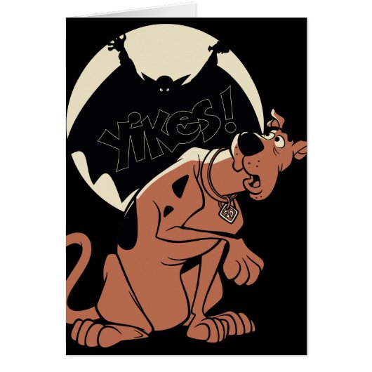 Scooby-Doo "Yikes!" Vampire Shadow Cards (Front)