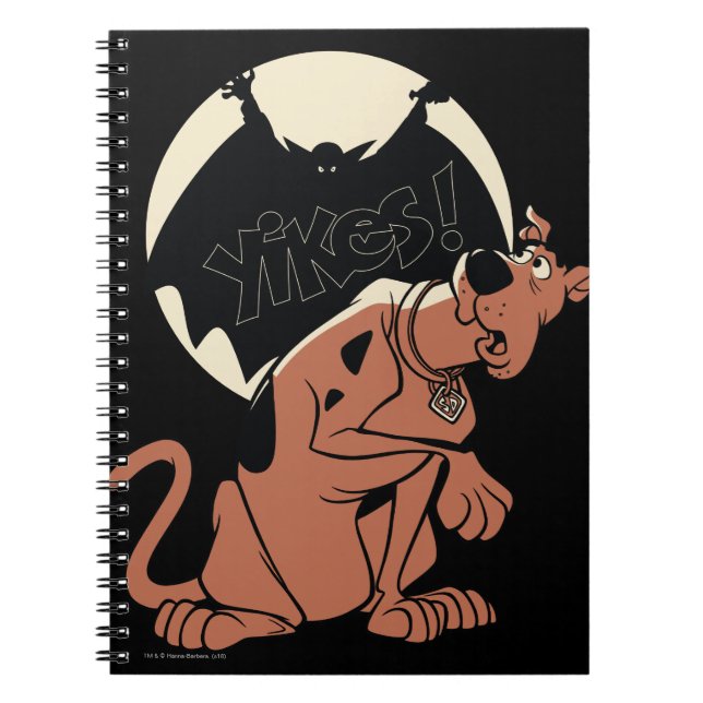 Scooby-Doo "Yikes!" Vampire Shadow Notebook (Front)