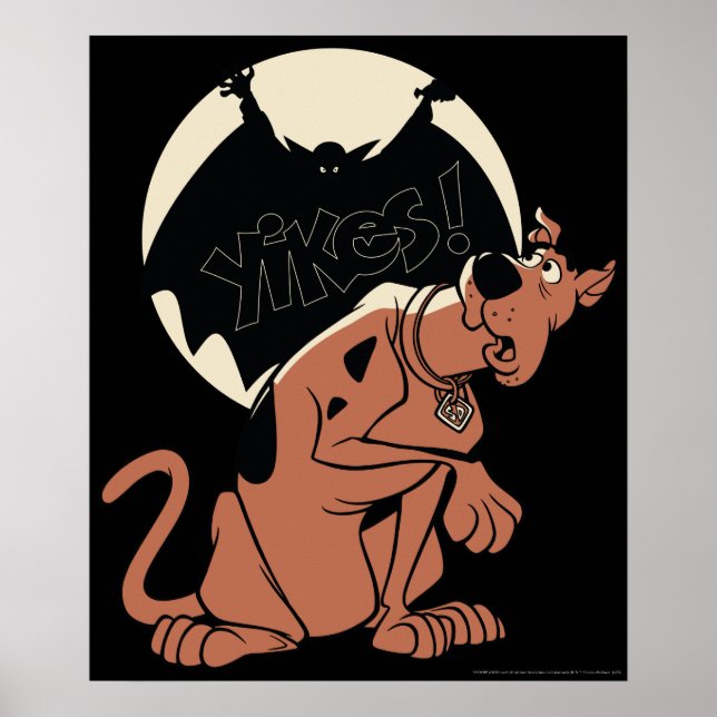 Scooby-Doo "Yikes!" Vampire Shadow Poster (Front)