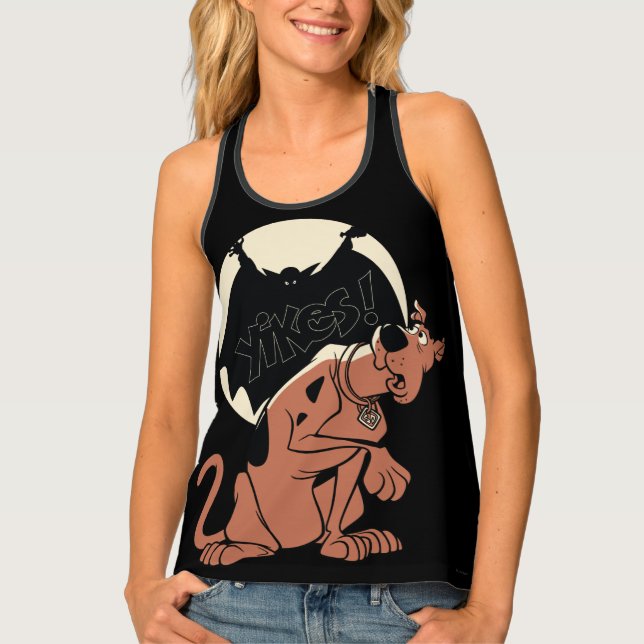 Scooby-Doo "Yikes!" Vampire Shadow Tank Top (Front)