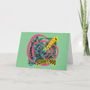 Scooby-Doo Zoinks Punk Guitar Graphic Card