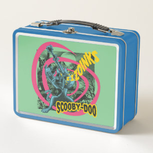 Scooby-Doo Zoinks Punk Guitar Graphic Metal Lunch Box