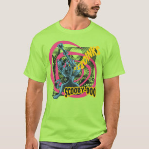 Scooby-Doo Zoinks Punk Guitar Graphic T-Shirt