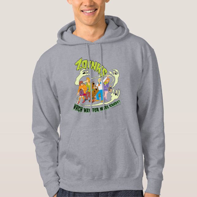 Scooby-Doo | Zoinks Which Way for More Candy? Hoodie (Front)