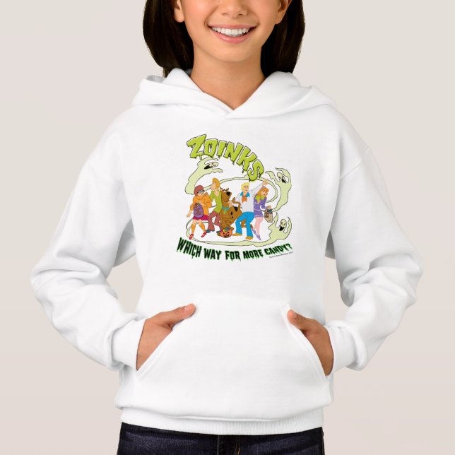 Scooby-Doo | Zoinks Which Way for More Candy? Hoodie (Front)
