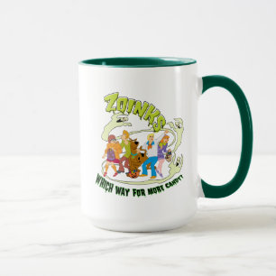 Scooby-Doo Zoinks Which Way for More Candy? Mug