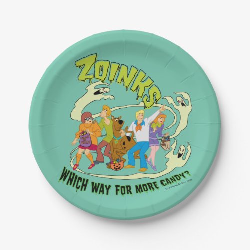 Scooby_Doo  Zoinks Which Way for More Candy Paper Plates