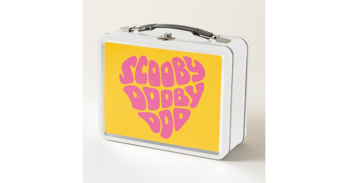 Scooby-Doo & The Gang Mystery Machine, Add Name Metal Lunch Box