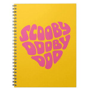 Scooby Dooby Doo Heart Notebook