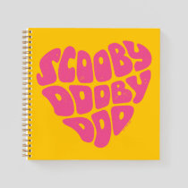 Scooby Dooby Doo Heart Notebook