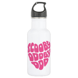 Scooby Dooby Doo Heart Stainless Steel Water Bottle
