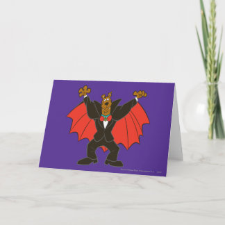 Scooby Dracula Card