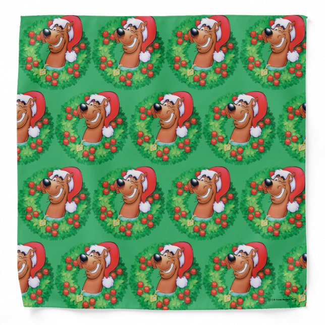 Scooby in Wreath Bandana (Front)