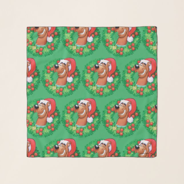 Scooby in Wreath Scarf (Front)