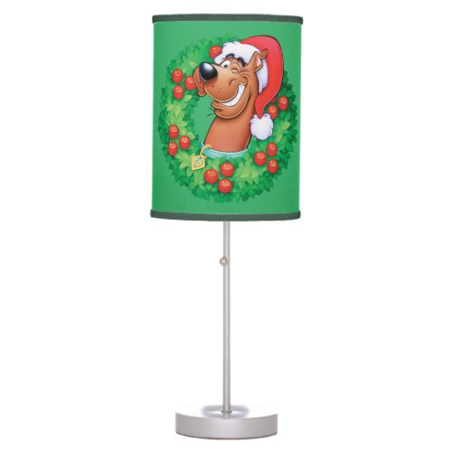 Scooby in Wreath Table Lamp