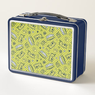 Scooby Snacks Galore Checker Pattern Metal Lunch Box