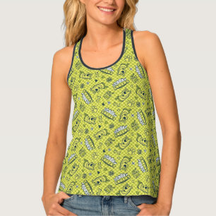 Scooby Snacks Galore Checker Pattern Tank Top