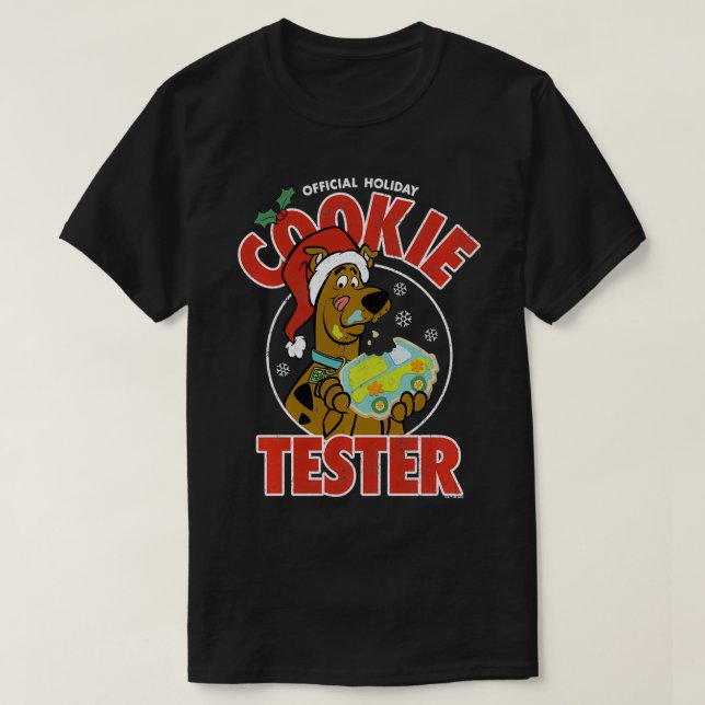 ScoobyDoo Christmas Cookie Tester  T-Shirt (Design Front)
