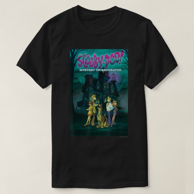 ScoobyDoo Mystery Incorporated Poster  T-Shirt (Design Front)