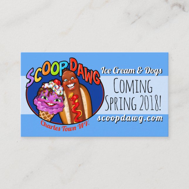 Scoop Dawg - Customizable Card (Front)