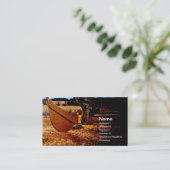 scoop for backhoe business card (Standing Front)