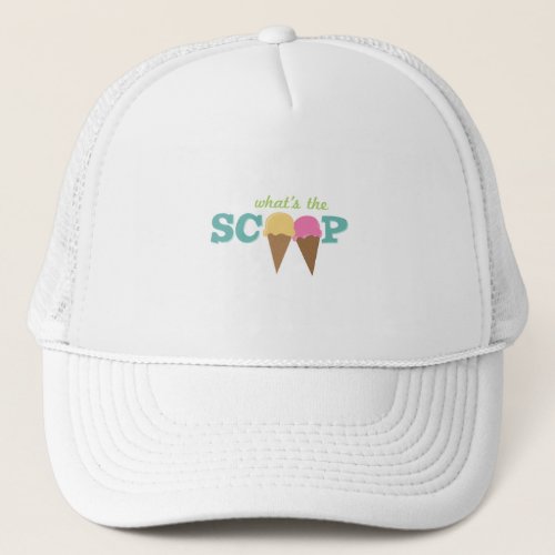 Scoop Ice Creams Trucker Hat