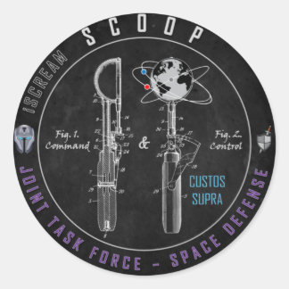 SCOOP Morale  Classic Round Sticker