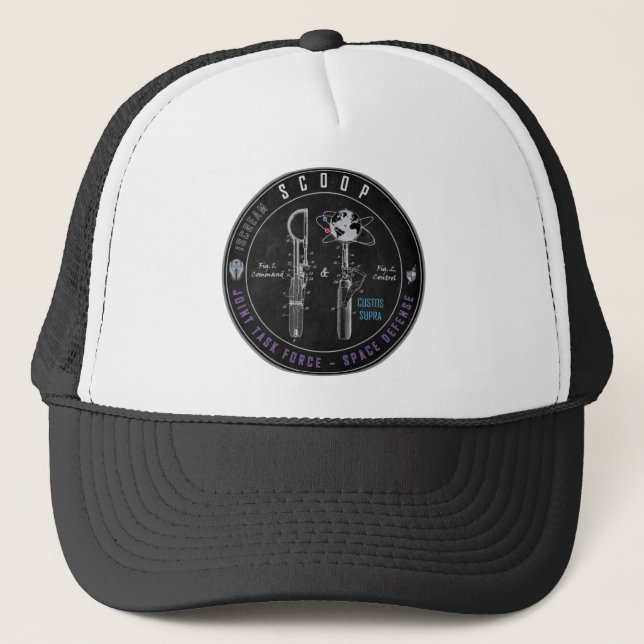 SCOOP Morale Logo Trucker Hat (Front)