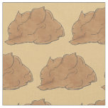 Scoop of Creamy Peanut Nut Butter Foodie Fabric