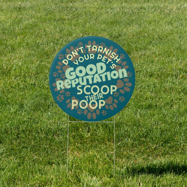 Scoop Pet Poop Sign (Insitu)