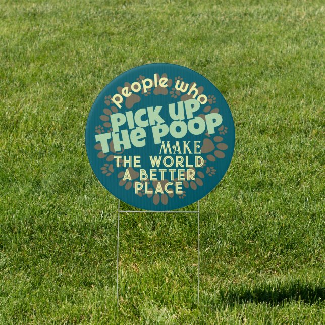 Scoop Pet Poop Sign (Insitu)
