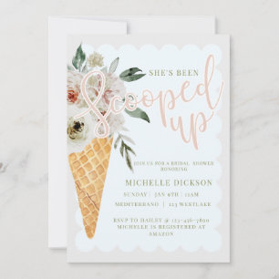Scooped up, Bridal Shower, Bride,  Invitation