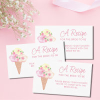 Scooped Up Bridal Shower Share A Recipe