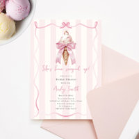 Scooped Up Ice Cream Bow and Ring Bridal Shower