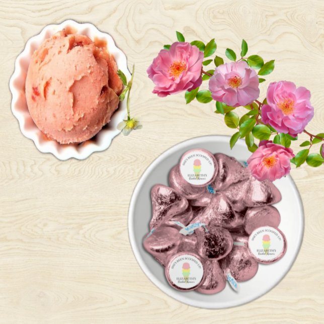Scooped Up Ice Cream Bridal Shower Hershey®'s Kisses® (Creator Uploaded)