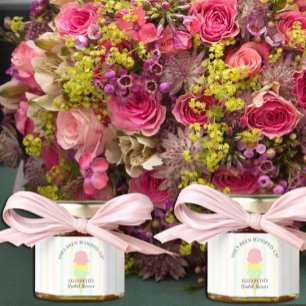 Scooped Up Ice Cream Bridal Shower Honey Jar Favors