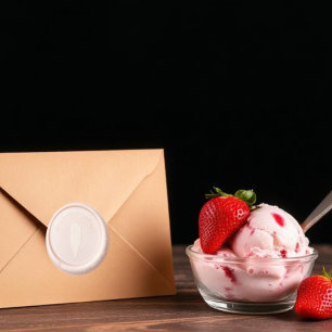 Scooped Up Ice Cream Bridal Shower Wax Seal Sticker